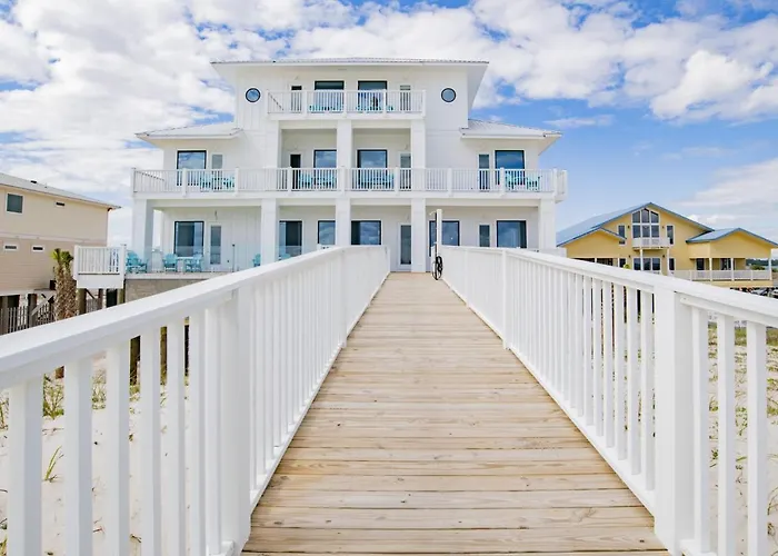 "The Pearl" Gulf Front Wprvt Heated Pool, 12 Bdrm 125Bath "Alvacationrentals" Gulf Shores
